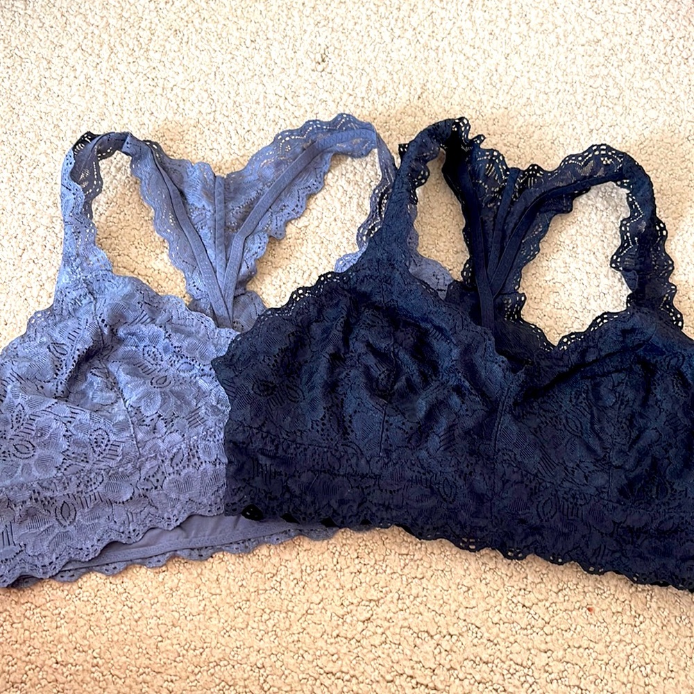 Lacy bra tops